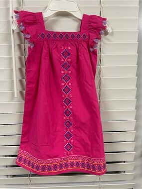 Gymboree Bright Pink Embroidered Sundress